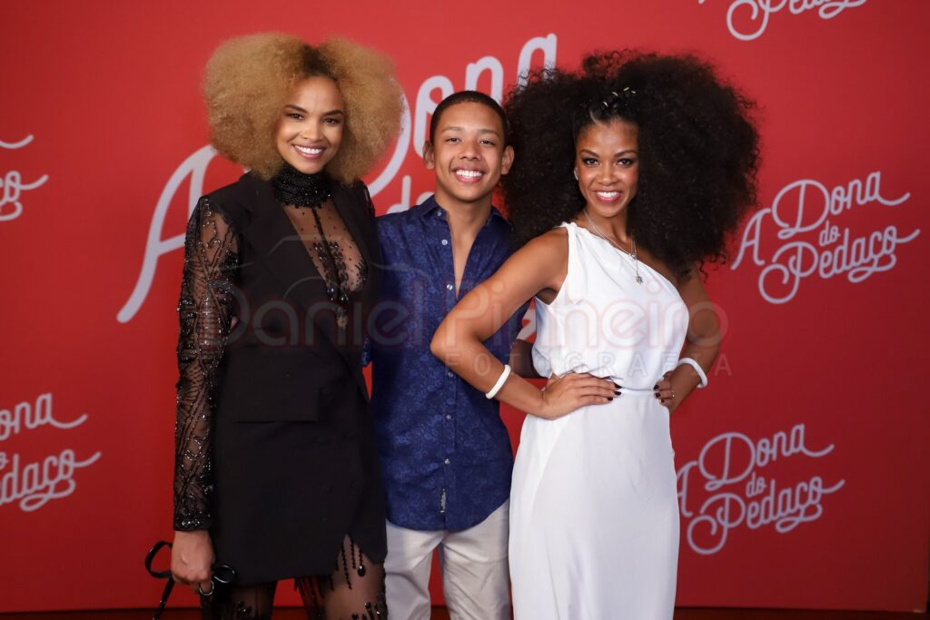 Lucy Ramos, João Gabriel D’aleluia e Heloisa Jorge