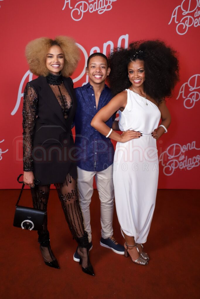 Lucy Ramos, João Gabriel D’aleluia e Heloisa Jorge